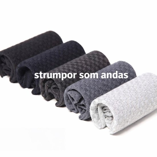 Strumpor Bambu 5-pack - Klicka på bilden för att stänga