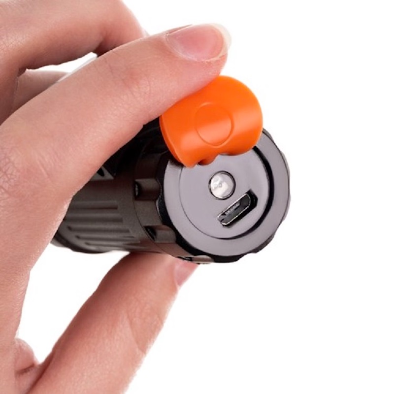 Magnetisk LED-pannlampa USB