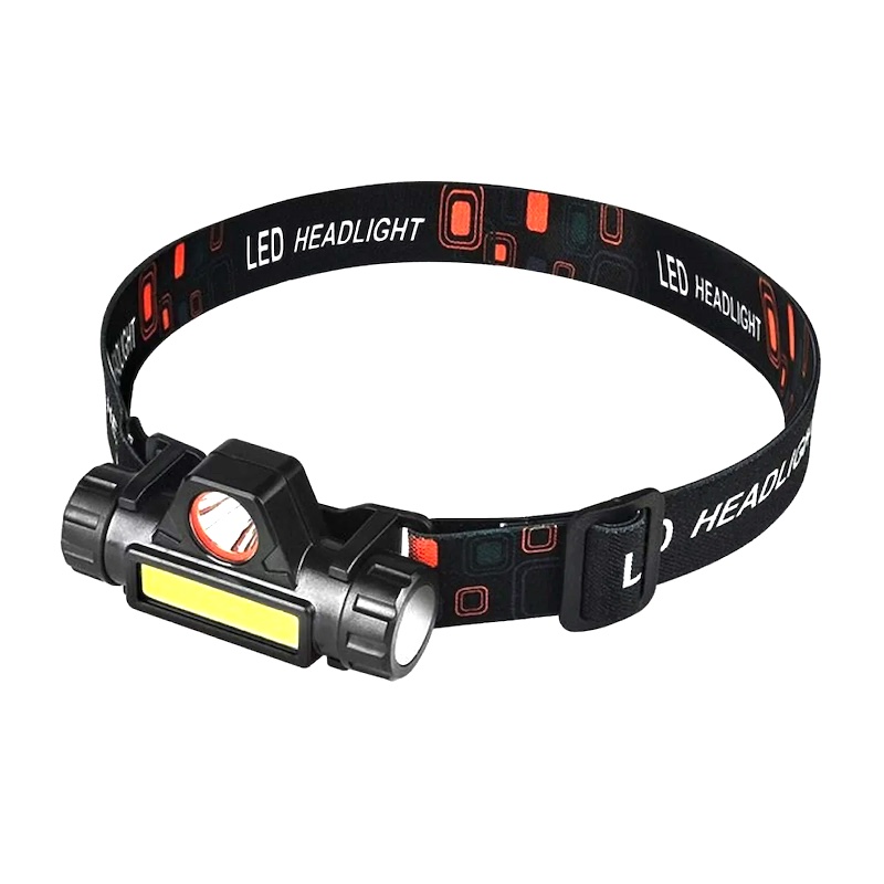 Magnetisk LED-pannlampa USB